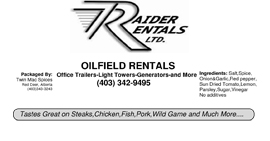 Raider Rentals Ltd.